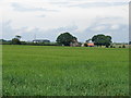 Welby Pastures farm from the public footpath