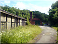 Buildings on Pleasley Vale land