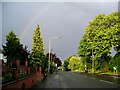 Storm clouds over Nottingham