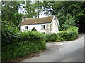 House at the junction of the lane to Cefn Ila Farm