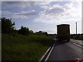 Traffic jam at on the A303 in Chicklade