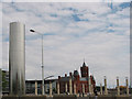 Features around Roald Dahl Plass