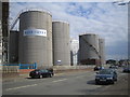 Liverpool: Tate & Lyle storage tanks