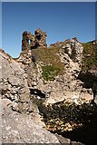 D0843 : Kinbane Castle by Anne Burgess