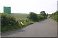 Road down to Weldon landfill site