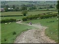 Farm track near Trefeglwys