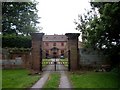 Gates to Thurstaston Hall