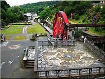 SC4384 : Laxey Valley Gardens, and Snaefell Wheel. by Chris Gunns