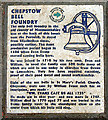 Chepstow Bell Foundry history plaque