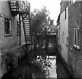 Sluices on the Wandle, Carshalton, Surrey