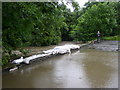 Clifton Beck in spate, Thornhill Briggs, Brighouse