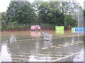 Flooding at Tesco, Brighouse