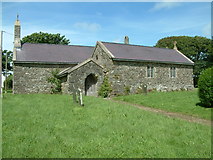 SM8524 : St David's Church, Brawdy, Pembrokeshire by Robin Lucas