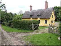 TM0654 : Cottage by Gibbon's Farm, Battisford, Suffolk by Jonathan Billinger