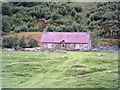 Small cottage, possibly a birdhouse.