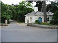 Entrance and gatehouse to Strode Park