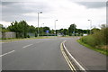 Roundabout on the road to Monxton