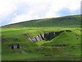 NY6158 : Lime Kilns and Disused Quarry near Tindale by Les Hull