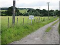 Road leading to Frogs Island Farm