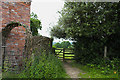 Gate at Huntsfield Cottage