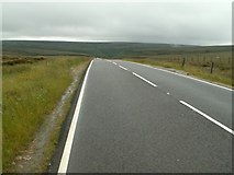 SK0892 : A57 Snake Road at the Summit looking East by John Fielding