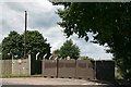 Blocked road, RAF Lakenheath