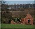 Derelict Brick Building, near Lutley