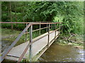 Footbridge over the River Alyn