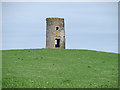 SW9575 : Ruined tower windmill near Carlyon by John Lucas