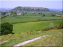ST6225 : Cadbury Castle from Parrock Hill by Graham Horn