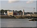 Shoreham lifeboat station and lighthouse