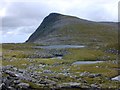 NH2681 : The col, with Meall nan Ceapraichean beyond by Nigel Brown