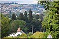 Welshpool in the distance