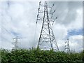 Pylons nr Bwlch Gwyn Farm