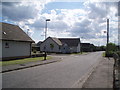 New housing on the outskirts of Carnoustie