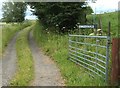 Main gate to Knaggyfauld