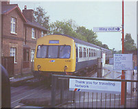 SU8756 : Station signs, Farnborough North by Stephen Craven