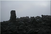 NY2107 : Scafell Pike Trig Point. by Steve Partridge