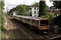 Train passing through Cheadle Hulme towards Handforth.