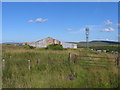 Mobile phone mast & former railway