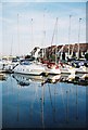 Hythe: yachts in the marina