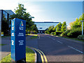 Rear of entrance to the main centre.