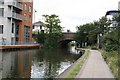 Regents Canal:  Kingsland Bridge from the east