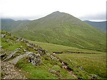 NY3515 : Looking over Red Tarn Beck towards Catstye Cam by Ian Greig