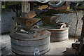 Millstones at Lower Calbourne mill