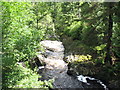 The Mawddach upstream of the Car park Bridge