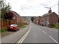 Zooming down Snape Hill.