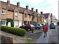 Row of town cottages in Church Street, Bengeworth, Evesham