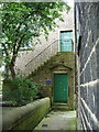 Entrance of Old Grammar School, Colne