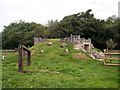 Goat house at The Animal Farm at Tannaghmore Gardens